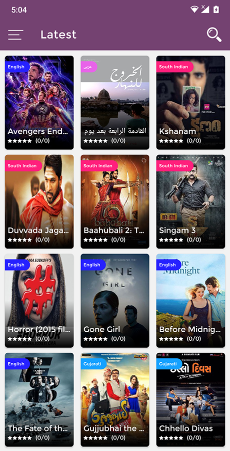 movie review app for android